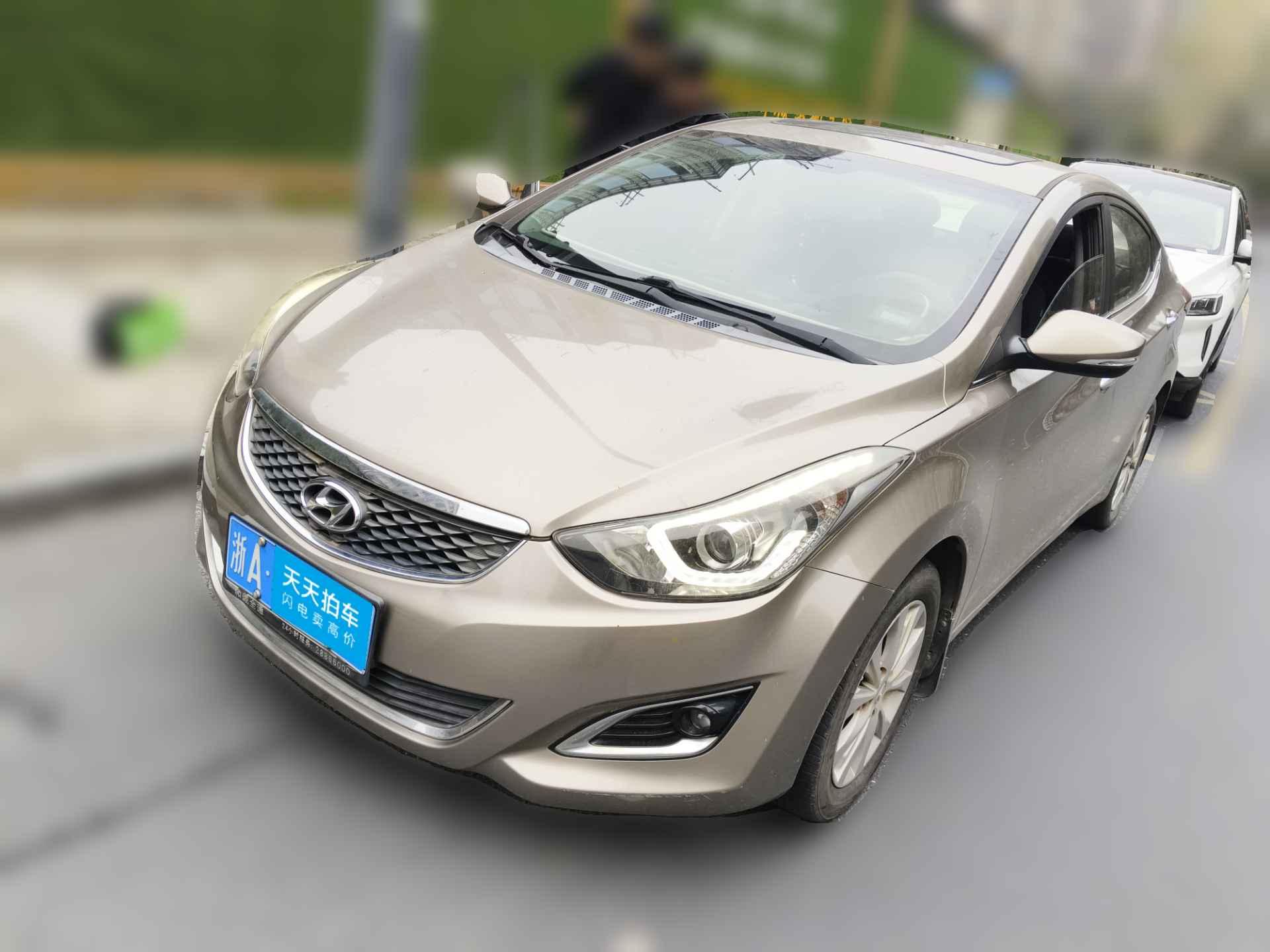 [杭州·浙A] 现代朗动2016款 1.6L 自动尊贵型