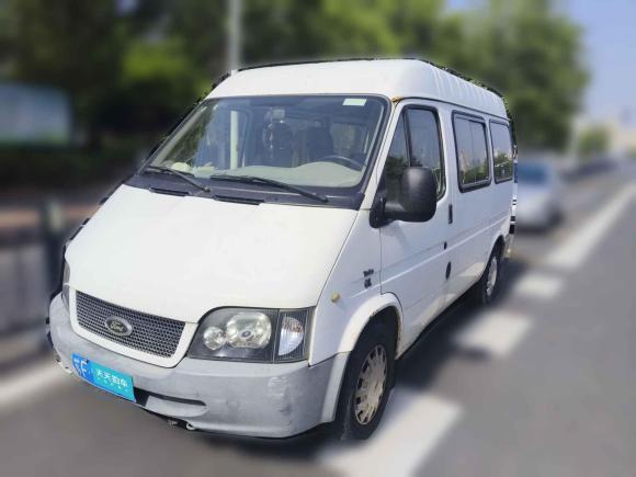 福特經典全順2013款 2.8T柴油物流型短軸中頂JX493ZLQ4「南通二手車」「天天拍車」