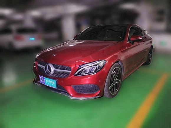 [无锡·苏B] 二手奔驰奔驰C级2018款 C 200 轿跑车