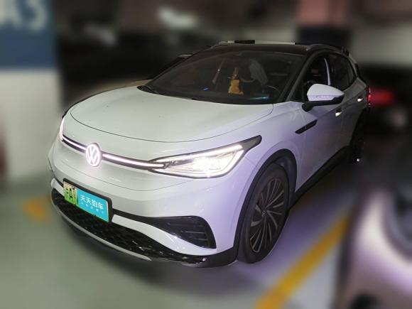 大众ID.4 X2021款 Pro 极智长续航版「上海二手车」「天天拍车」
