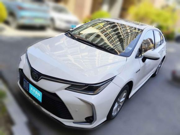 豐田卡羅拉2021款 雙擎 1.8L E-CVT旗艦版「青島二手車」「天天拍車」