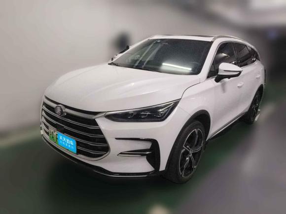 [上海·沪A] 二手比亚迪唐新能源2021款 DM-i 112KM 尊荣型