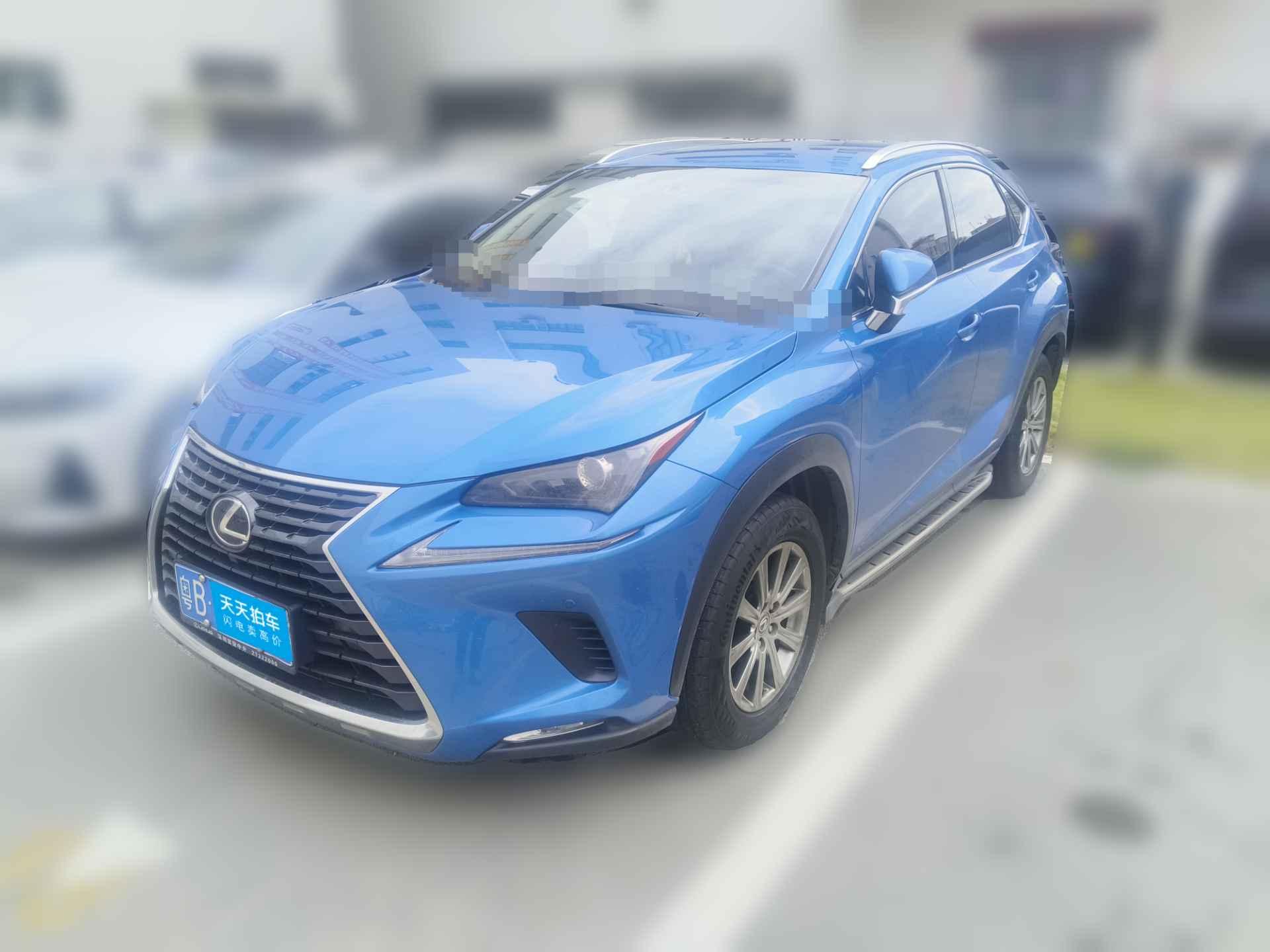 [深圳·粤B] 雷克萨斯雷克萨斯NX2018款 200 前驱 锋行版 国V