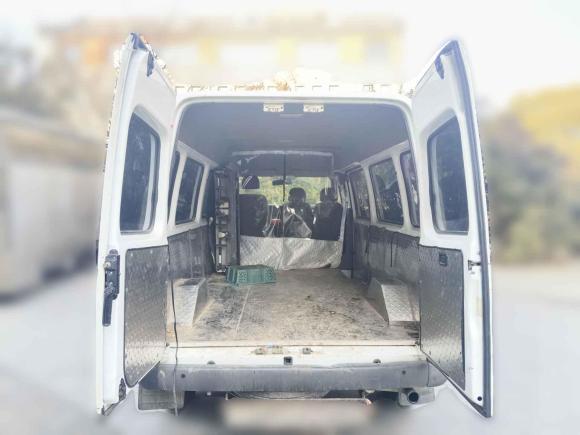 [南通·苏E] 二手江铃特顺2019款 2.8T商运型长轴中顶6座后单胎国VI JX493