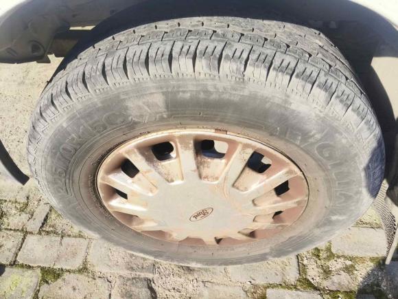 [上海·沪A] 二手福特经典全顺2013款 2.8T柴油冰白物流车长轴中顶JX493ZLQ4