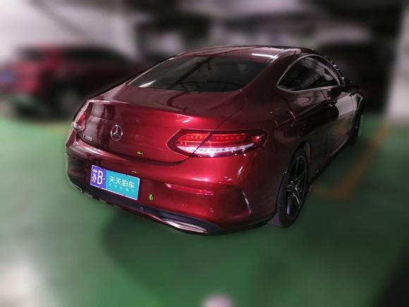 [无锡·苏B] 二手奔驰奔驰C级2018款 C 200 轿跑车