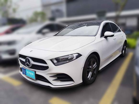 [杭州·浙A] 二手奔驰奔驰A级2021款 改款 A 180 L 运动轿车