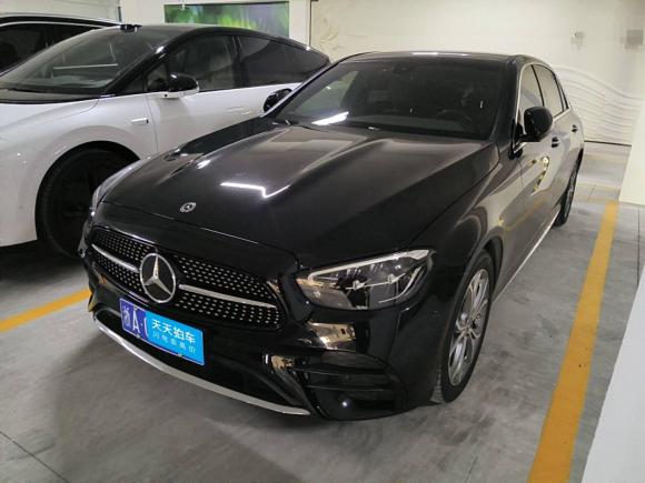 奔驰奔驰E级2021款 改款 E 300 L 运动豪华型「杭州二手车」「天天拍车」