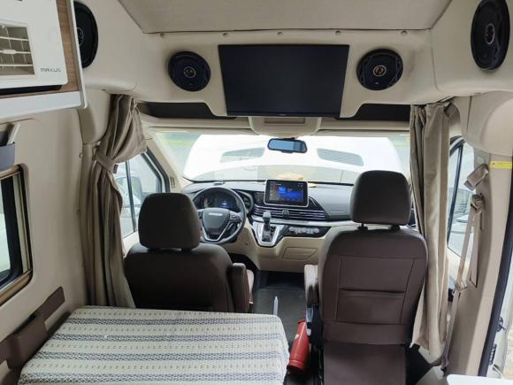 [广州·粤E] 二手上汽大通MAXUS上汽大通MAXUS V90房车2021款 2.0T旅行家V90自行式B型房车豪华版横床