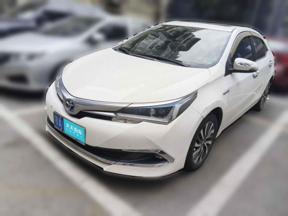 丰田卡罗拉2017款 改款双擎 1.8L E-CVT领先版「武汉二手车」「天天拍车」