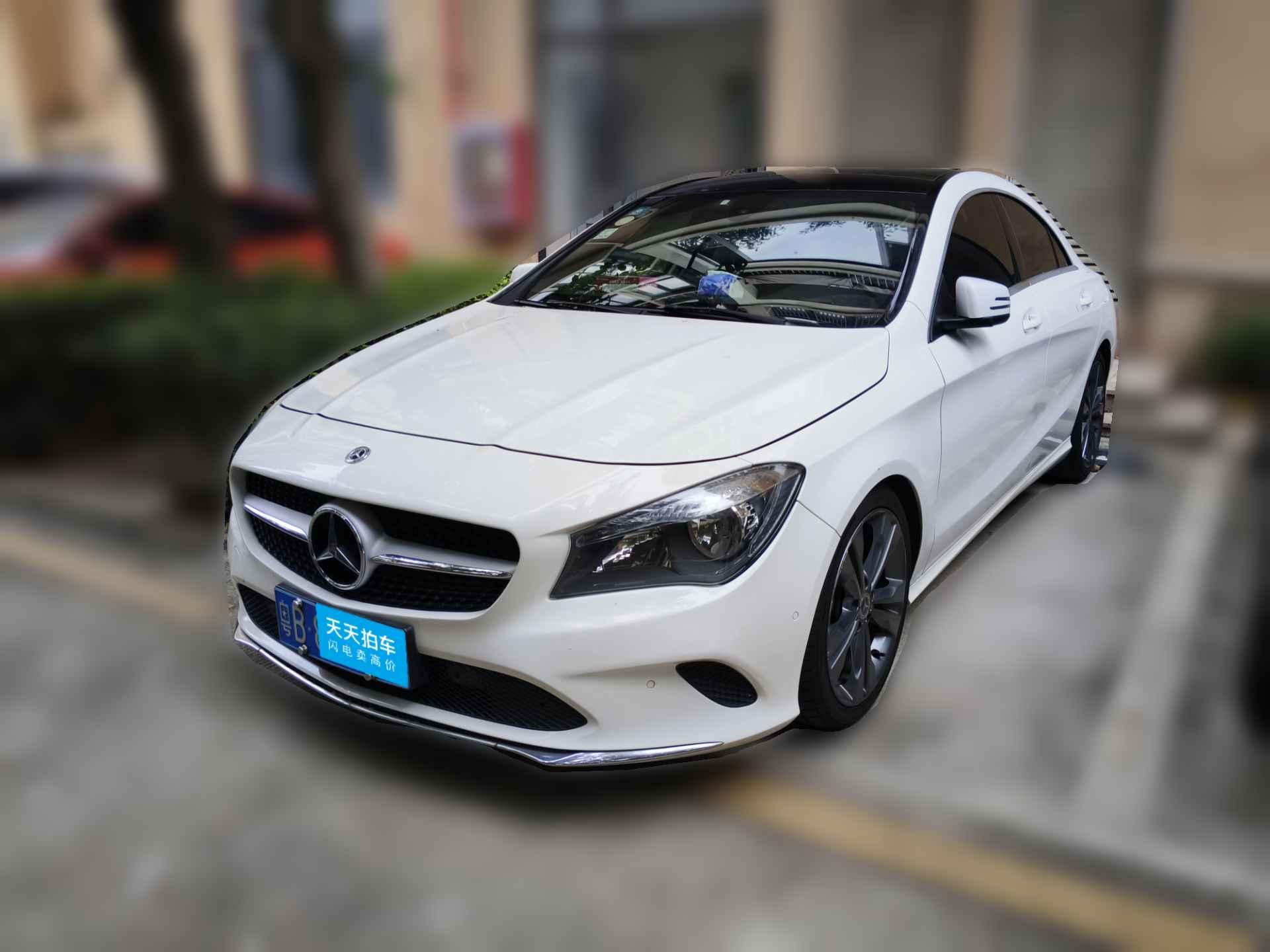 [深圳·粤B] 奔驰奔驰CLA2017款 改款 CLA 200 动感型