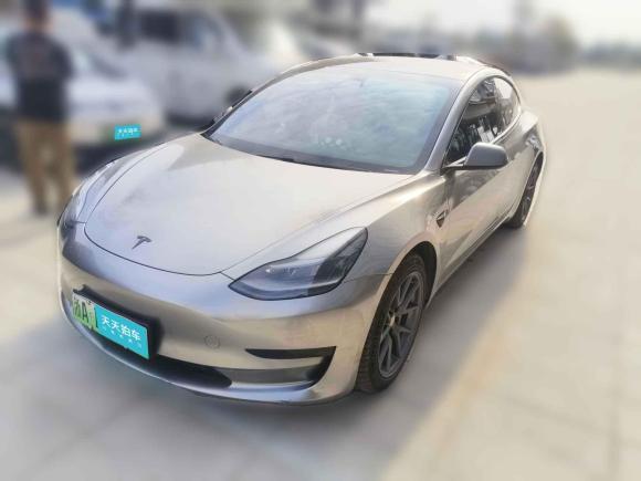 特斯拉Model 32021款 标准续航后驱升级版「温州二手车」「天天拍车」