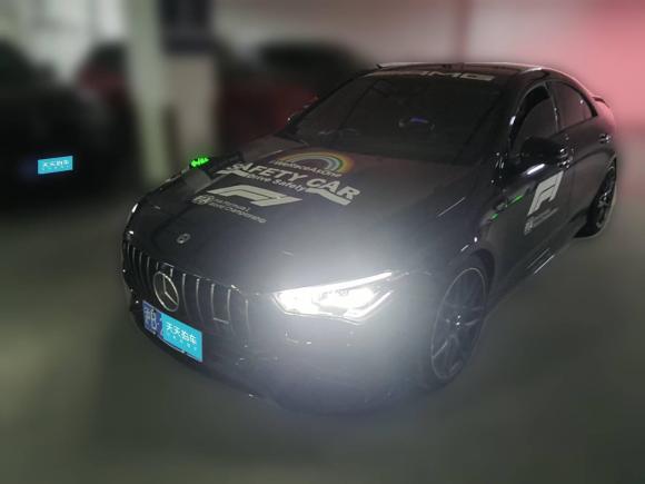 [上海·沪B] 二手奔驰奔驰CLA AMG2022款 AMG CLA 45 S 4MATIC+  55周年纪念版