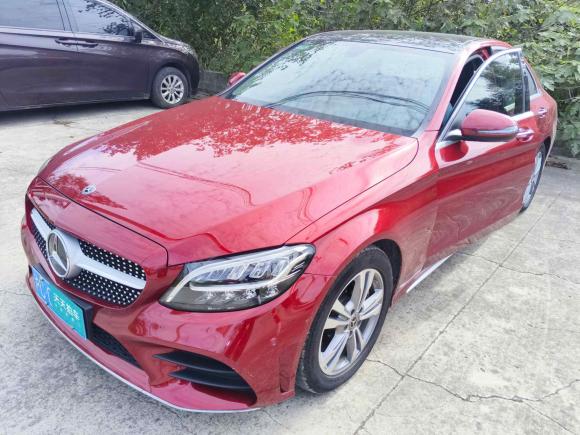 [上海·沪C] 二手奔驰奔驰C级2021款 C 200 L 时尚型运动版