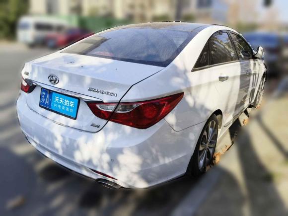 [南京·苏A] 二手现代索纳塔2014款 2.4L 自动豪华版 国IV