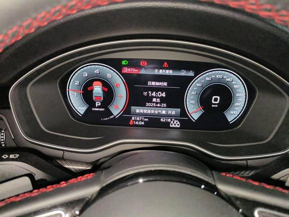 [宁波·浙B] 二手奥迪奥迪A4L2022款 40 TFSI quattro RS套件燃速型