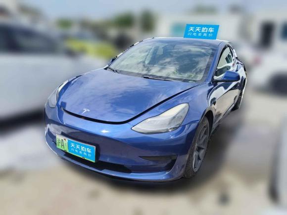 特斯拉Model 32020款 改款 标准续航后驱升级版「上海二手车」「天天拍车」