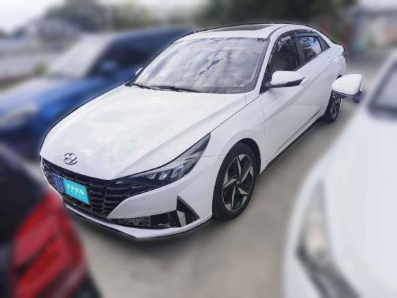 现代伊兰特2022款 1.5L CVT LUX尊贵版「苏州二手车」「天天拍车」