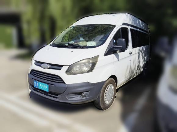 福特全顺2017款 2.0T柴油多功能商用车中轴中顶国IV「武汉二手车」「天天拍车」