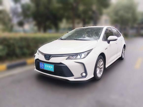 豐田卡羅拉2021款 雙擎 1.8L E-CVT精英版「無錫二手車」「天天拍車」