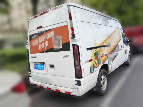 [无锡·苏B] 二手江铃江铃福顺2023款 2.0T 手动中轴中顶商运型厢式运输车2/3座