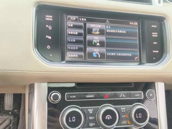 [上海·沪A] 二手路虎揽胜运动版2014款 3.0 SC V6 锋尚创世版