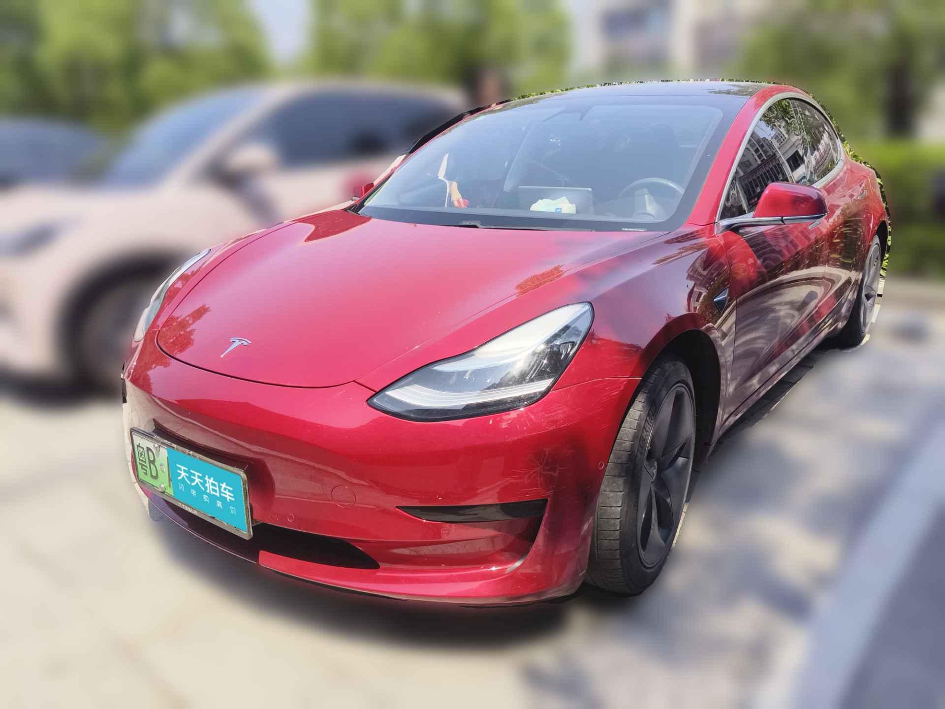 [湖州·粤B] 特斯拉Model 32020款 标准续航后驱升级版
