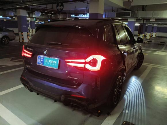 [广州·粤E] 二手宝马宝马X32022款 xDrive30i 领先型 M曜夜套装