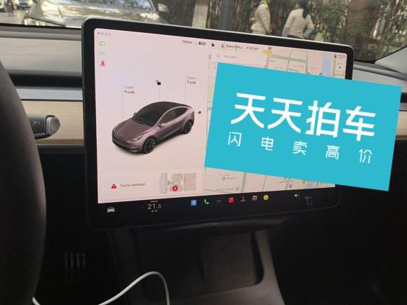[杭州·浙A] 二手特斯拉Model Y2021款 标准续航后驱版
