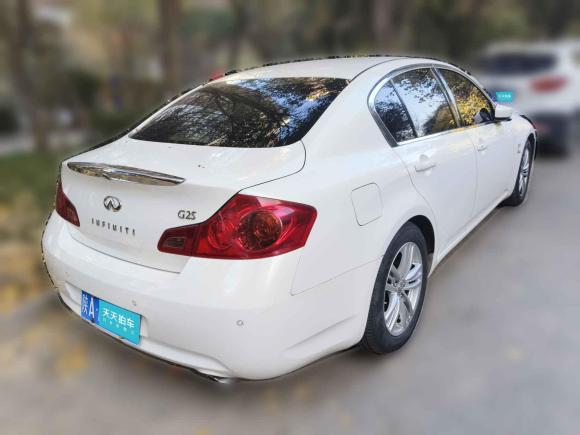 [西安·陕A] 二手英菲尼迪英菲尼迪G系2013款 G25 Sedan 豪华运动版