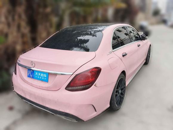 [温州·沪C] 二手奔驰奔驰C级2020款 C 200 L 时尚型运动版