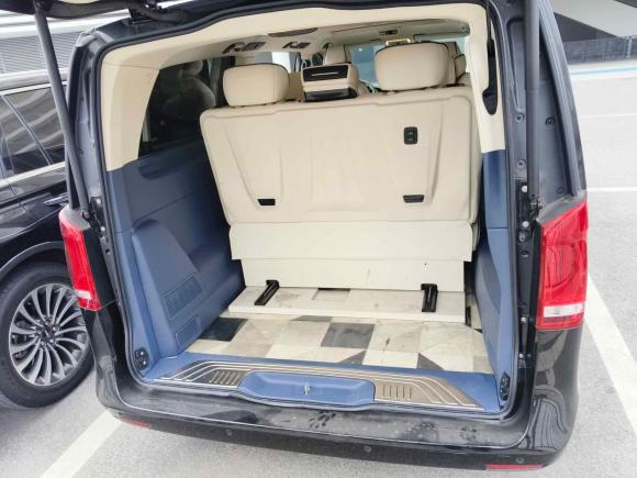 [苏州·苏U] 二手奔驰奔驰V级2018款 V 260 L 尊贵加长版 国VI