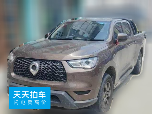 长城炮2021款 2.0T商用版自动柴油两驱精英型长箱GW4D20M「青岛二手车」「天天拍车」