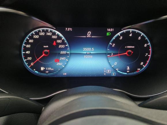 [合肥·皖A] 二手奔驰奔驰C级2020款 C 200 L 时尚型运动版