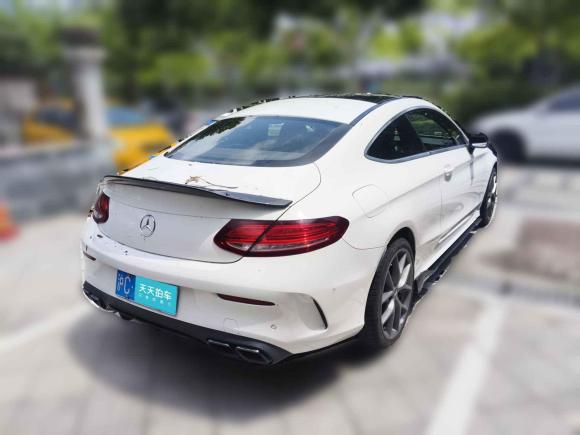 [上海·沪C] 二手奔驰奔驰C级2017款 C 200 4MATIC 轿跑版