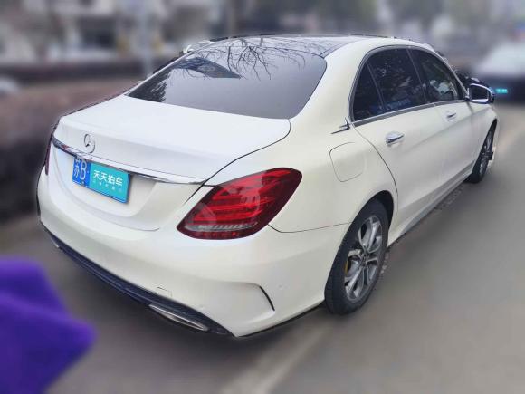 [无锡·苏B] 二手奔驰奔驰C级2017款 改款 C 180 L 时尚型运动版