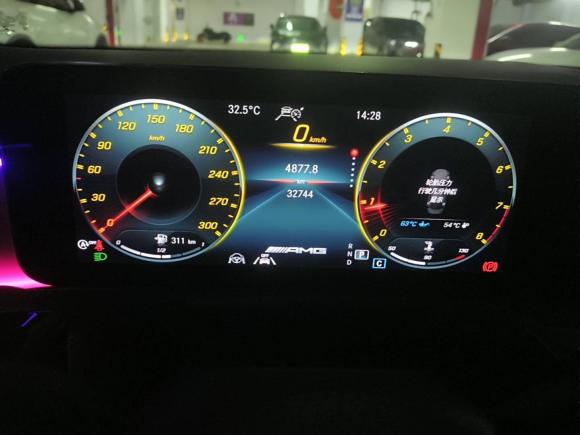 [上海·沪B] 二手奔驰奔驰CLA AMG2022款 AMG CLA 45 S 4MATIC+  55周年纪念版