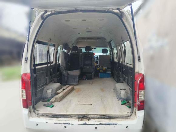 [武汉·鄂A] 二手福田蒙派克S2013款 2.8T财富快车经典型 柴油长轴ISF2.8