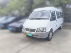 [上海·沪D] 福特经典全顺2013款 2.8T改款柴油冰白物流车长轴中顶JX493ZLQ4