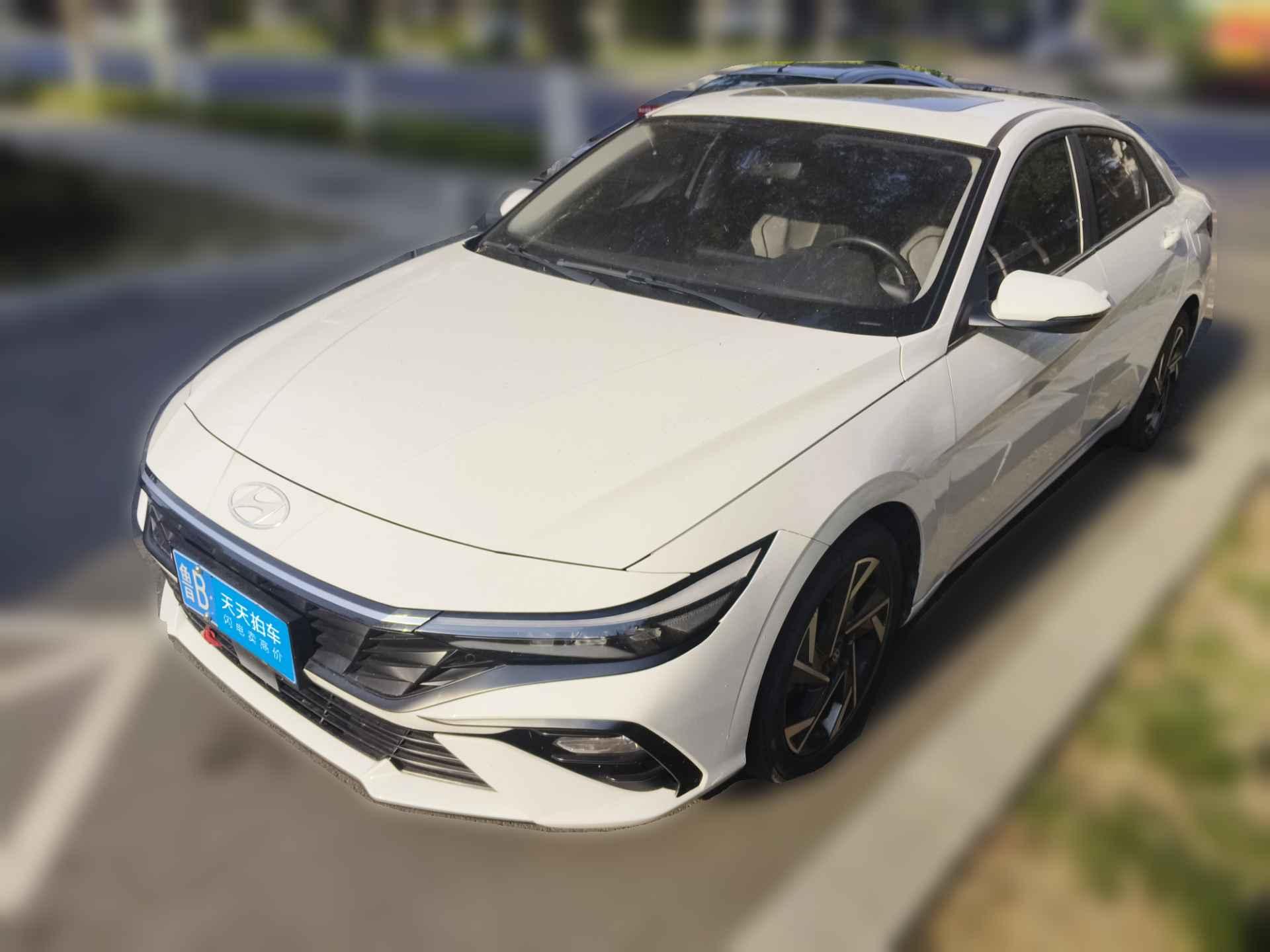 [青岛·鲁B] 现代伊兰特2023款 1.5L CVT GLX精英版