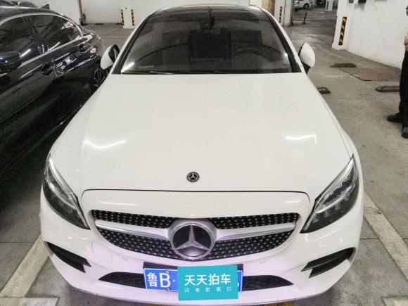 [青岛·鲁B] 二手奔驰奔驰C级2020款 C 260 轿跑车