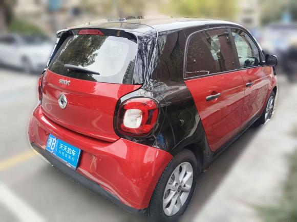 [宁波·浙B] 二手smartsmart forfour2018款 1.0L 52千瓦灵动版