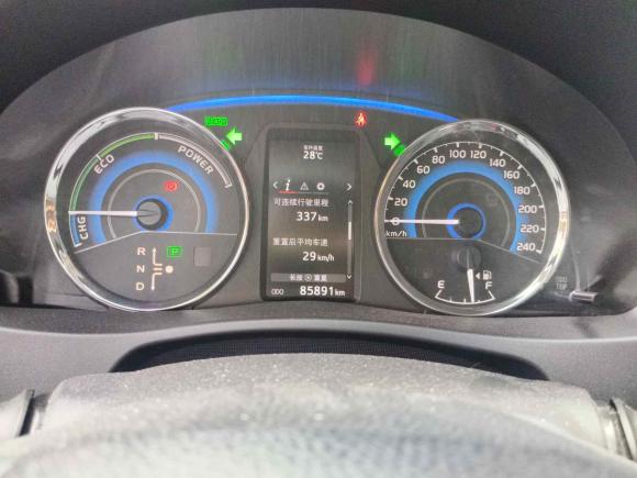 [杭州·浙A] 二手丰田卡罗拉2017款 改款双擎 1.8L E-CVT精英版