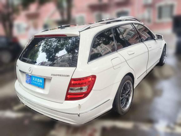 [上海·皖P] 二手奔驰奔驰C级2011款 C 200 时尚旅行版