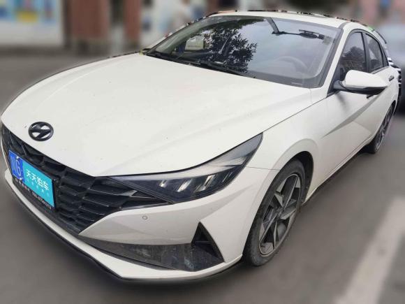 現代伊蘭特2021款 1.5L CVT GLX精英版「成都二手車」「天天拍車」