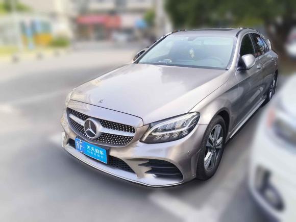 奔驰奔驰C级2019款 C 180 L 时尚型运动版「上海二手车」「天天拍车」