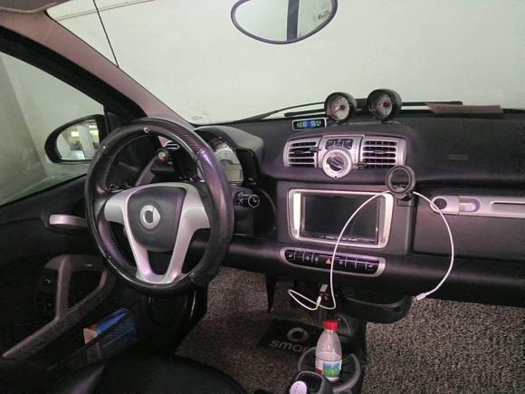 [杭州·浙A] 二手smartsmart fortwo2013款 1.0T 硬顶激情版