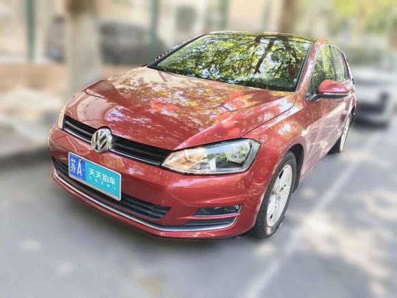 大眾高爾夫2014款 1.6L 自動舒適型「南京二手車」「天天拍車」