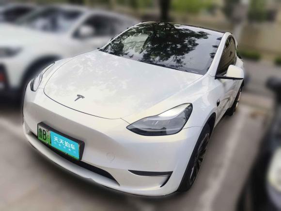 特斯拉Model Y2022款 改款 长续航全轮驱动版「青岛二手车」「天天拍车」