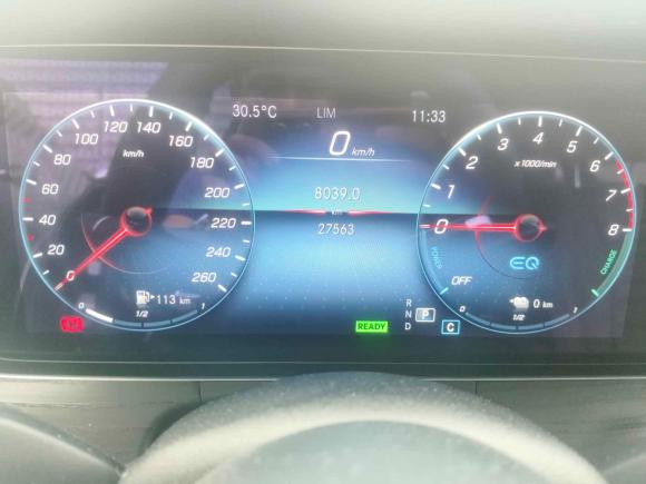 [深圳·粤B] 二手奔驰奔驰E级新能源2022款 改款三 E 350 e L 插电式混合动力运动轿车